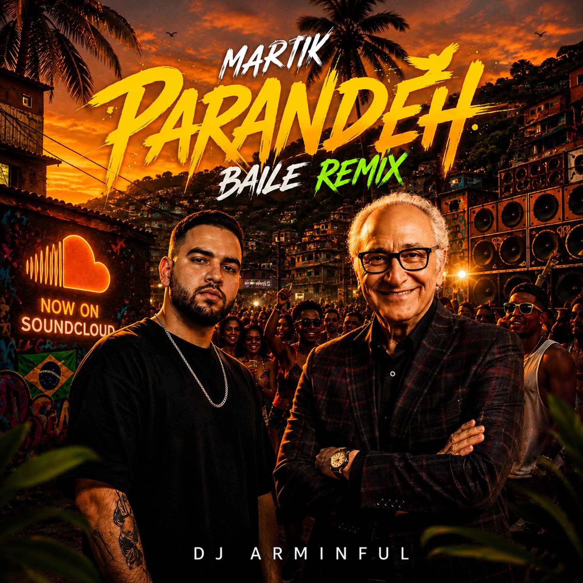 Cover for Martik Parandeh — ArminFul Remix (Baile Version) by Arminful